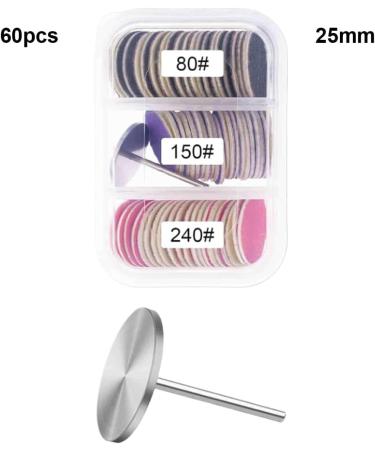 Disque de manucure et p dicure pour fa onner les ongles couvercle r sistant l'humidit 1. La bo te trois compartiments permet un rangement facile 25mm Style 1 - Buy Online on GoSupps.com