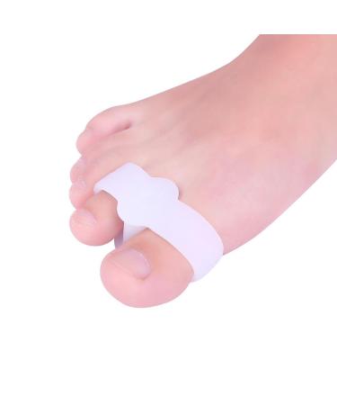1 Pair (2 Pieces) Silicone Gel Toe Protector Tip Alignment Device for Pain Relief and Finger Care