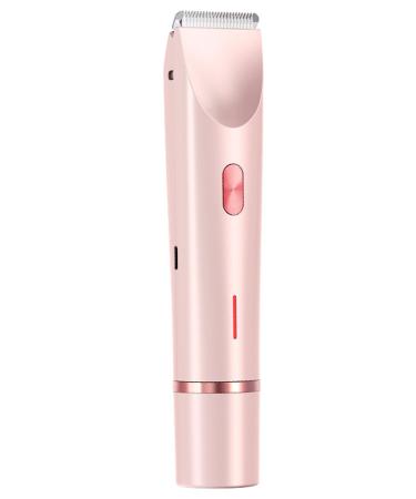lonnalee Intimate Shaver for Women 2in1 Double Head Electric Shaver Bikini Trimmer Waterproof Wet and Dry Shaver for Face Body Legs and Bikini