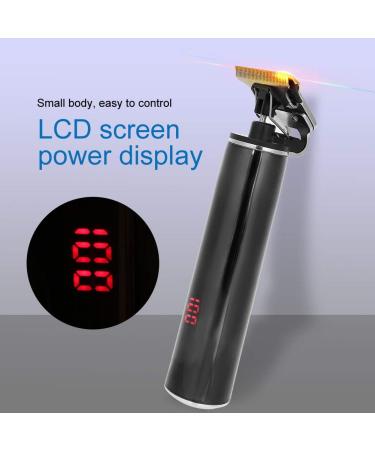 Hair Trimmer Waterproof Electric Trimmer USB Charging for Home for Hair Salon(Black) - Buy Online on GoSupps.com