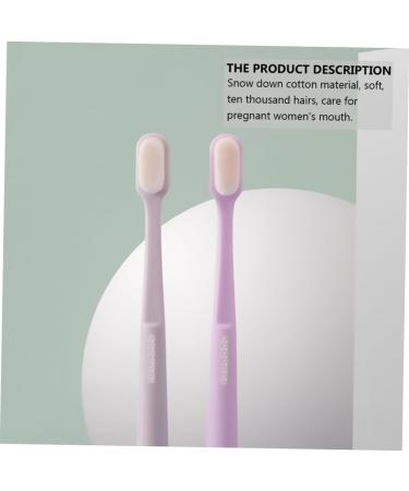 ULTECHNOVO 8pcs Soft Maternity Toothbrushes for Pregnant Women - Gentle Care & Comfort - Buy Online on GoSupps.com