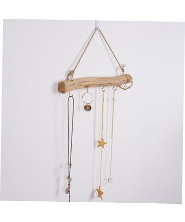 CAXUSD Earring Stand Wall Mounted Hooks Key Necklace Earrings Hanging Organizer Pendant Jewelry Storage Box - Buy Online on GoSupps.com