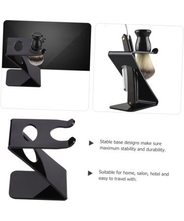 Shop Minkissy Acrylic Razor Holder - Premium Bartbrush Organizer for Men | International Shipping Available - Buy Online on GoSupps.com