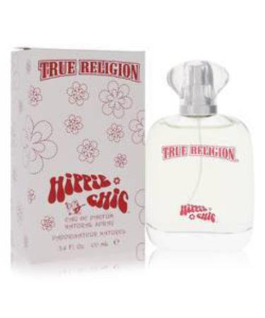 True Religion Hippie Chic - 3.4 fl oz Eau de Parfum - fruity floral - apple ozone cassis jasmine magnolia raspberry sandalwood vanilla musk 3.4 Fl Oz (Pack of 1)