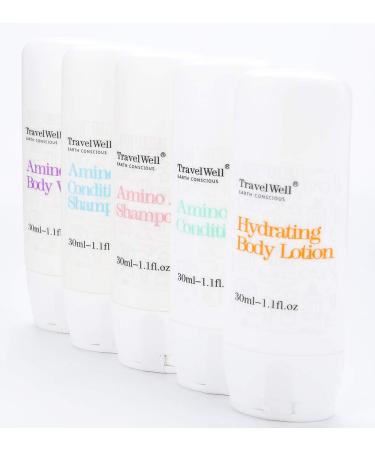 Travelwell Bulk Hotel Toiletries - 50 Individually Wrapped 30ml Shampoo & Conditioner + 50 Travel Soap Bars | Ideal for eCommerce & International Shipping - Buy Online on GoSupps.com