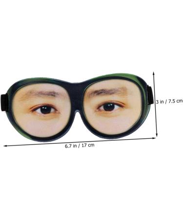 GLEAVI 3D Sleep Eye Mask - Funny Blindfold for Airplane Night Use - Buy Online on GoSupps.com