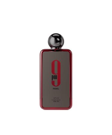 Afnan 9 PM Rebel Unisex Eau De Parfum 3.4 Fl. Oz