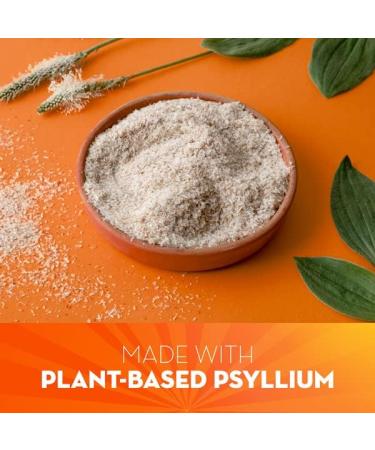 Metamucil Daily Psyllium Husk Powder Supplement - Sugar-Free Orange Flavored Drink - 1.4lb (114 teaspoons) - Buy Online on GoSupps.com