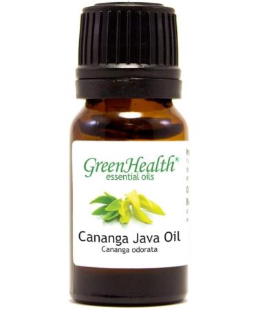 GreenHealth Cananga Java 1/3 fl oz (10 ml) Glass Bottle 100% Pure Essential Oil - Buy Online on GoSupps.com