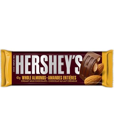 HERSHEY'S Full Size Chocolate Bars - Assorted Pack w/Reese's Hershey's Cookies n' Creme Hershey's Almond OH Henry! & SKOR Bulk Candy - 50 Bars Assorted Variety - 50 Bars - Buy Online on GoSupps.com