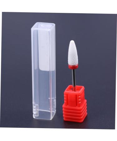 minkissy Nail Accessories Nail Tools Electrical Tools Electric Tool Nails Drill Bits Power Tools Nail Drill Bits Manicure Grinding Head medium Red - Buy Online on GoSupps.com