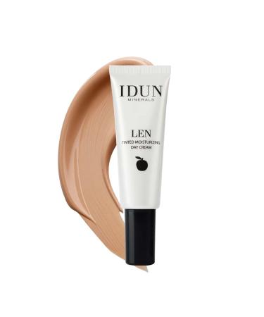 Len Tinted Day Cream with Vitamin E & C - Ideal for Sensitive & Dry Skin - Nourishing Moisturizer - 1.76 Oz - Buy Online on GoSupps.com