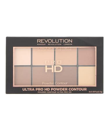 MAKEUP REVOLUTION Ultra Pro HD Powder Contour Palette Light Medium 20 g