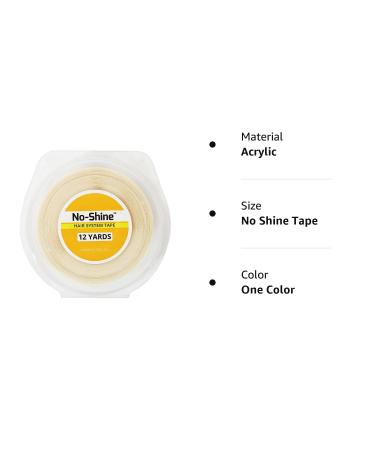 Walker Tape No Shine Bonding Double-Sided Tape 1/2 x 12 Yards - Single Color - Buy Online on GoSupps.com