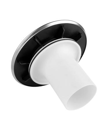 Removable Shower Plughole Cover Replacement Bathroom Deodorant Floor Drain Cover Shower Waste Trap Cover Hairs Catchers Floor Drain Cover Round Hairs Catchers Plastic Shower Replacement