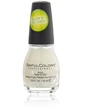Sinful Colors Glow-in-the-Dark Nail Polish  Good To Ghost 2298  0.5 Fl Oz