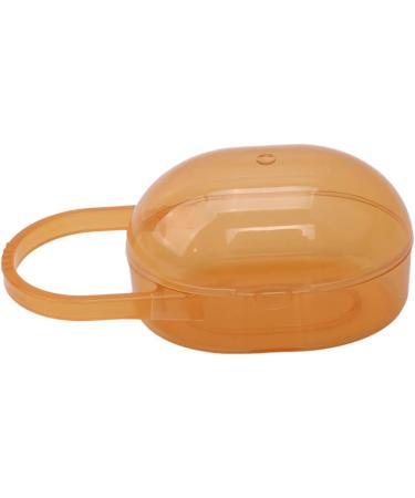 Underleaf Schnuller Fall - Food Quality Plastic Nipple Holder Box for Travel & Home | Durable Dummy Storage in Braun - Buy Online on GoSupps.com