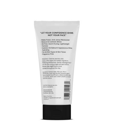 Men's Mattifying Moisturizer with Oil Control - Matte Finish Anti-Shine Lotion - Oil-Free & Non-Greasy Formula - 8 HR Mattifying - Quick Absorb Facial Moisturizer - Buy Online on GoSupps.com