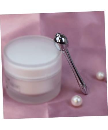 Healeved 1pc Eye Cream Stick Ice Facial Globes Home Tools Eye Cream Board Cooling Facial Stick Skincare Tool Scratchboard Tools Beauty Rod Zinc Alloy Beauty Products Household 7.8x6cm Silver - Buy Online on GoSupps.com