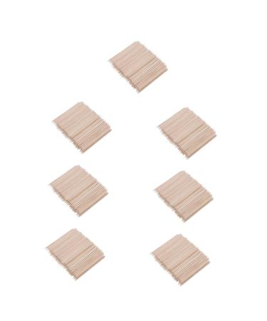 FRCOLOR 700 Pcs Cuticles Nails Remover Tool Orangewood Nail Sticks Cuticle Sticks for Nails Wood Cuticle Pusher Bulk Nail Art Wood Sticks Wood Cuticle Sticks Wooden Sign Manicure Bamboo mediumx7pcs As Shownx7pcs