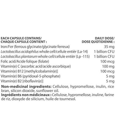 NuLife Therapeutics by NuLife Vitamins Iron Therapy - Builds Blood Cells 60 Count - Buy Online on GoSupps.com