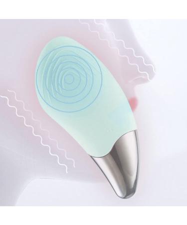 Sonic Facial Cleansing Brush Soft Silicone Face Brush Waterproof Electric Facial Cleansing Brush Face Massager Fit for All Skin Exfoliation Gentle Exfoliating USB Rechargeable - Buy Online on GoSupps.com