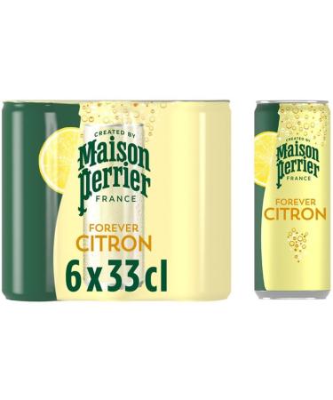 MAISON PERRIER Forever Boisson gazeuse aromatis e au citron 6 x 33 cl