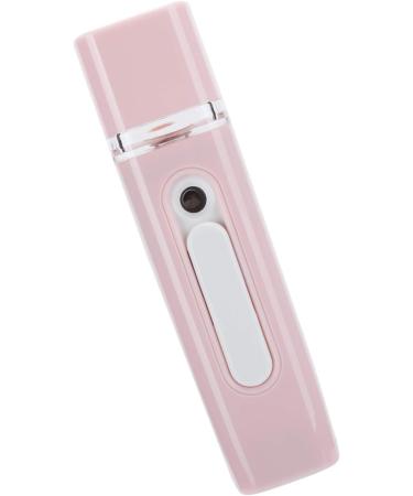 Glomora Nano Facial Mister Cool Mist Face Steamer USB Nano Mist Sprayer Air Humidifier Portable Handheld Moisturizing Face Sprayer for Face Hydrating (28ml) (Roseate) - Buy Online on GoSupps.com