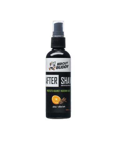 The Cut Buddy | After Shave Spray | Helps with Ingrown Hairs and Irritation | Citrus + Willow Bark Scent | As Seen on Shark Tank | 3.4 Fl Oz