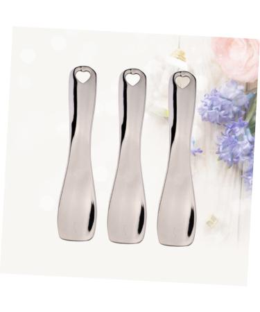 FOMIYES 6 Pcs Eye Cream Spoon & Massager Set | Beauty Tool for Skincare | Mini Lotion Applicator & Face Mask Scraper | Silver - Buy Online on GoSupps.com