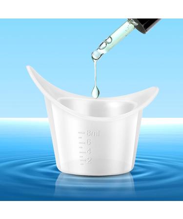 YEAJOIN Eye Wash Bath Kit - 13PCS Silicone Eye Cup Set with Calibration for Refreshing and Cleansing Tired Eyes - Buy Online on GoSupps.com