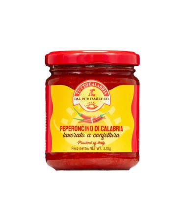 Tutto Calabria Tutto Calabria Chili Jam 220g Excellent spicy and sweet sauce Ideal as a chili cream for cheese meat and bruschetta