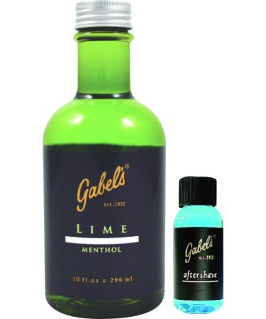 Lime Aftershave with Menthol (10 fl oz) Limited Edition and 126 S Aftershave (1 fl oz) Authentic Direct