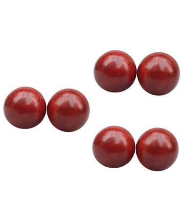Ultechnovo 6 STK Chinese massage balls Health wrist balls Gymnasium balls massage roller tools tight product ball ball on the wrist fitness balls bamboo