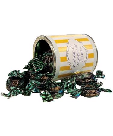 Buchanan's Chocolate Peppermint Creams - 250g Paint Pot Tin - Buy Online on GoSupps.com