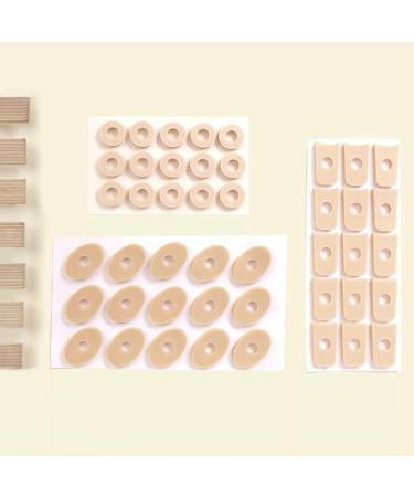 Healifty Callus Pads - Soft Corn Cushions for Women - Toe Protectors Against Pain and Blisters - 3 Piece Set - Buy Online on GoSupps.com