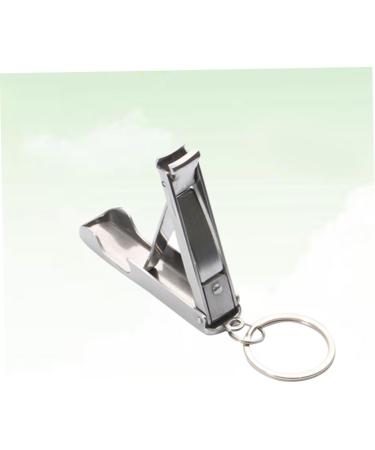 Beavorty Stainless Steel Nail Clippers Stainless Steel Keychain Stainless Steel Bottle Opener Key Chain fold - Buy Online on GoSupps.com