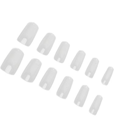 Transparent False Nail Tips Transparent Fashion DIY Artificial Nail Tip for Beauty Salon (03#) - Buy Online on GoSupps.com