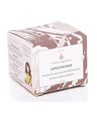 Organic Cappuccino Lip Balm | Hydrate & Heal Chapped Lips with Coffee Bean Extract & Shea Butter - Buy Online on GoSupps.com