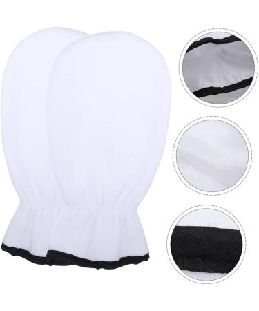4 Pairs Maintenance Care Gloves Paraffin Bath mitt Cracked Hand Gloves Wax Mitts for Hand Supplies Manicure Gloves Nourishing Hand Care Tool Miss Paraffin Wax Heating Flannel White - Buy Online on GoSupps.com