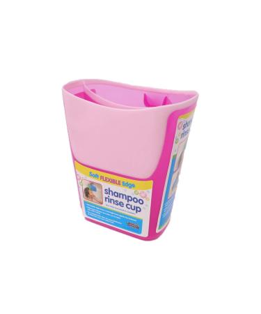 Kids Shampoo Rinse Cup | Tear-Free Baby Bath Pail | Pink Baby Rinser - 3 Color Options - Buy Online on GoSupps.com