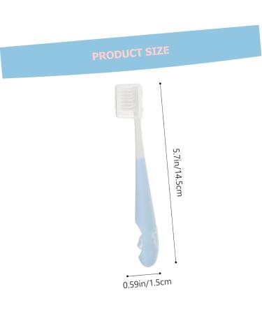 Shop Minkissy Children's Soft Bristle Toothbrush Set Perfect Travel and Household Cleaning Tool for Kids - Buy Online on GoSupps.com