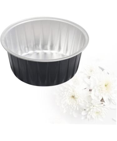 Beavorty 6-Pack Black Mini Heating Bowls & Aluminum Foil Wax Containers for Cake Baking & Hair Removal - Ideal for Melting Wax - Buy Online on GoSupps.com