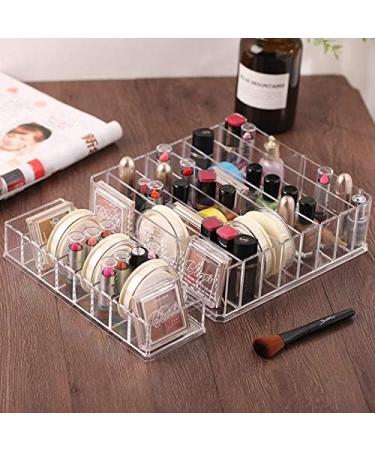 Anncus Eyeshadow Receiving Powder Receiving Boxwder Puff Lipstick Receiving Frame Desktop Cosmetics Finishing Box - (Color: A1) - Buy Online on GoSupps.com