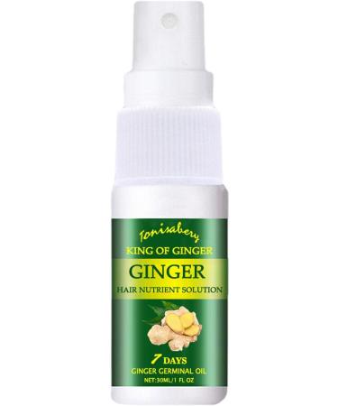  LINGJIONG Ginger Hair Growth Oil - Ginger Oil Repair Against Hair Loss | 1floz Hair Growth Serums Care Oils for Dry and Damaged Hair for Women and Men All Hair Types - Buy Online on GoSupps.com