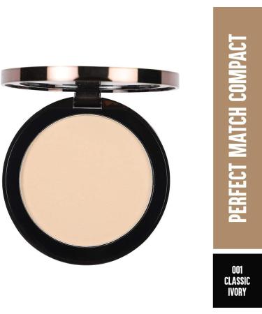 Colorba.r Perfect Match Foundation Classic Ivory 001 9gm | Matte Finish| Lightweight | Enriched with hyaluronic acid and Vitamin E - Buy Online on GoSupps.com