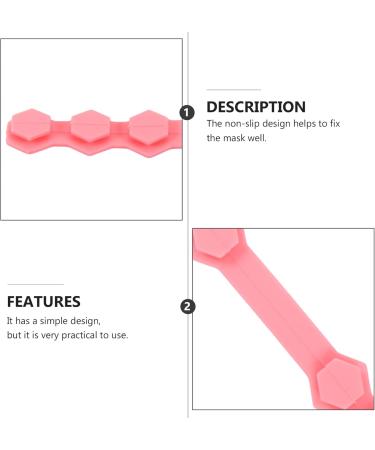 Exceart 20 Pack Adjustable Masking Hook Face Ear Straps - Silicone Lanyard for Face Cover Protection | International Shipping Available - Buy Online on GoSupps.com