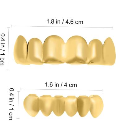 Stobok Hip-Hop Gold Trousers & Grill Cosplay Jewelry | Trendy European & American Accessories for Ultimate Style - Buy Online on GoSupps.com