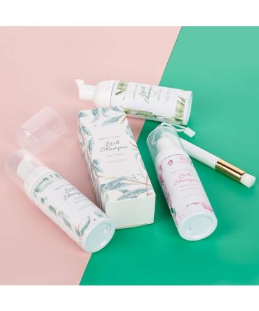60ml Eyelash Extension Shampoo with Brush - Gentle Formula for Sensitive Eyes - Salon and Home Use - Buy Online on GoSupps.com