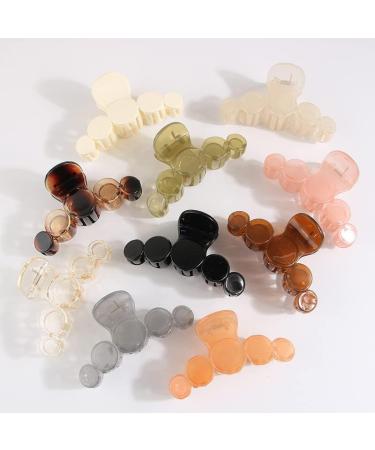 claw clips hair claw shark clip Women's Hairpin Claw Clip Back Head Plate Hair Shark Clip Hair Accessories 7 10CM (Color : 8) - Buy Online on GoSupps.com